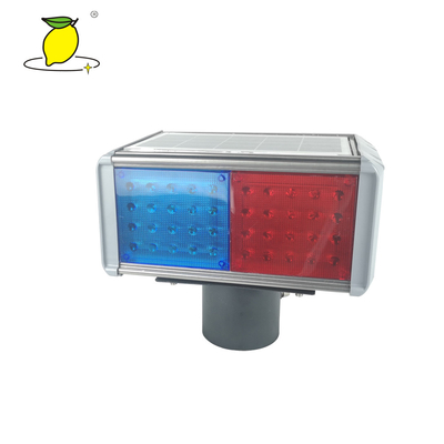 Rechargeable LED Barricade Warning Lights / Beacon Strobe Light ABS And PC Material Made