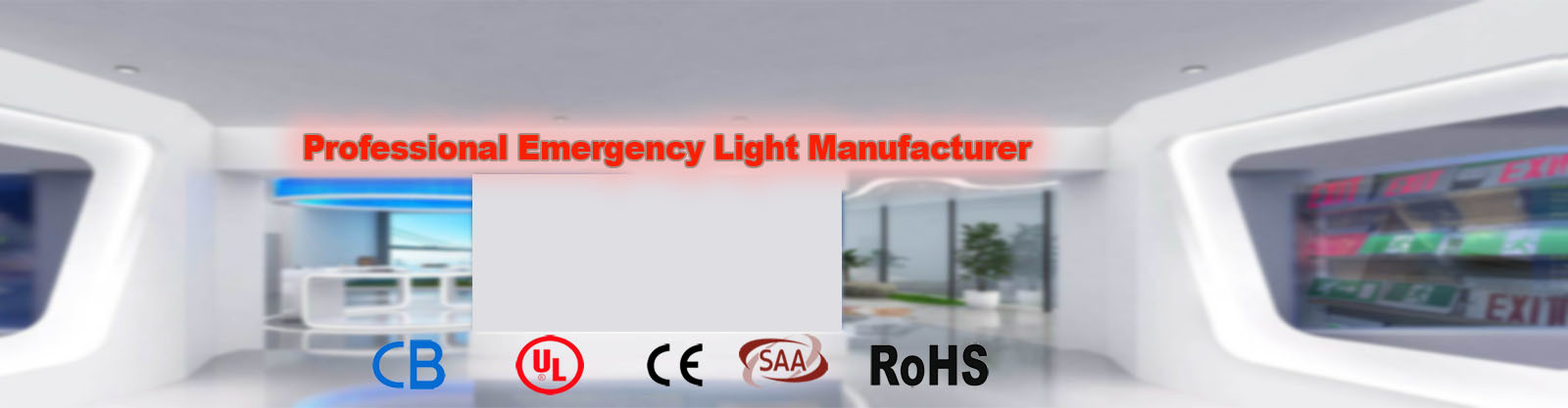 calidad luz de emergencia llevada fábrica